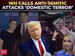 Image for Leavitt blasts anti-semitic violence across US