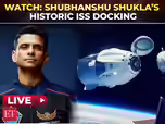 Image for Watch: Shukla’s ISS dockinglive