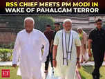 Image for Pahalgam attack: PM Modi meets RSS chief Bhagwat