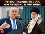 Image for Trump snubs nuclear talks with Iran