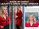 Image for Was Karoline Leavitt’s dress made in China?
