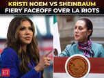Image for Noem’s big charge on Mexico president over LA riots