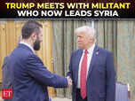 Image for Trump meets ex-Al Qaeda, now Syrian Leader Jolani in Saudi Arabia