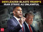 Image for Jeffries blasts Trump for bypassing Congress on Iran strike